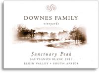 Downes Family Vineyards - Sauvignon Blanc 2012