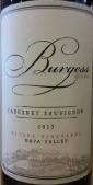 Burgess Cellars - Cabernet Sauvignon Napa Valley Estate Vineyards 2016