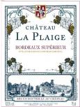 Chateau La Plaige - Bordeaux Superieur 2018