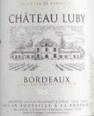 Chateau Luby - Bordeaux 2022
