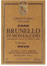 Conti Constanti - Brunello Di Montalcino Vendemmia 2017