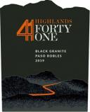 Highlands 41 - Black Granite Red Blend