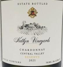 Katlyn Vineyards - Reserve Chardonnay