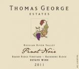 Thomas George Estate - Pinot Noir 2010