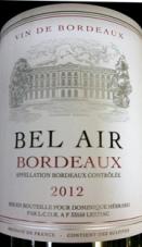 Chateau Bel Air - Bordeaux 2020
