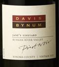 David Bynum - Pinot Noir Janes Vineyard 2021