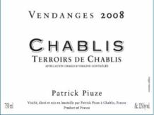 Patrick Piuze - Chablis Terroir De Chablis 2022